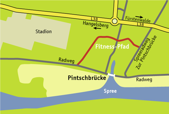 Fitnesspfad-Karte Fitnesspfad-Karte
